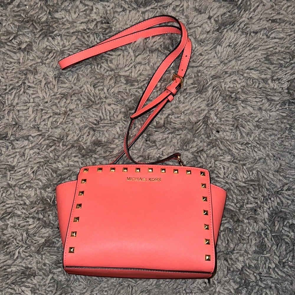 MICHAEL KORS
Women's Selma Stud Leather Medium Messenger Bag